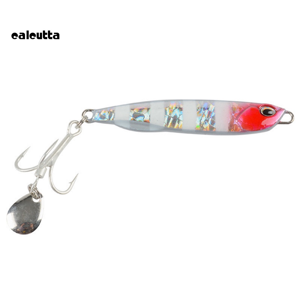 Mồi Giả Câu Cá 3D Bằng Kim Loại 30g / 75cm