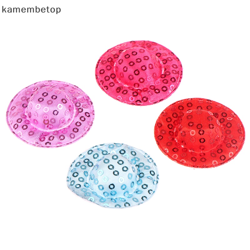 Set 8 Nón Đồ Chơi Nhiều Màu Sắc Xinh Xắn Dành Cho Búp Bê Barbie