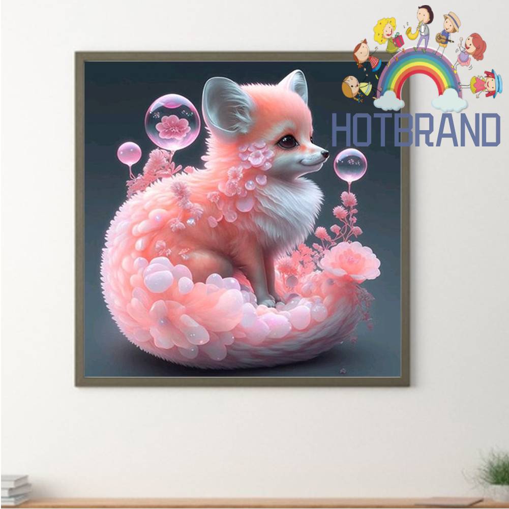 Tranh Đính Đá Kim Cương Toàn Bộ 5D DIY Hình Vẽ Cáo