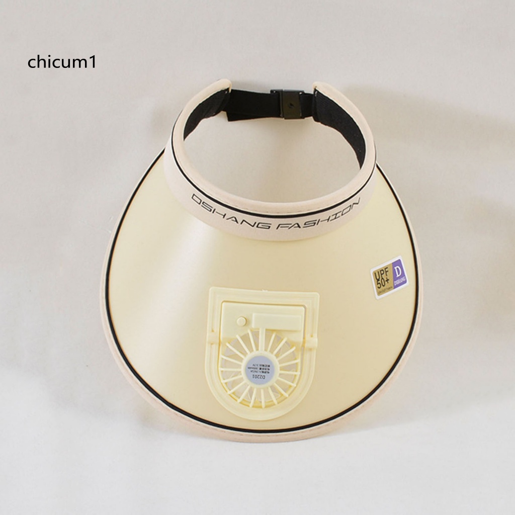 Mũ Lưỡi Trai Có Quạt Điện Chống Tia UV Tiết Kiệm Năng Lượng Cho Nữ