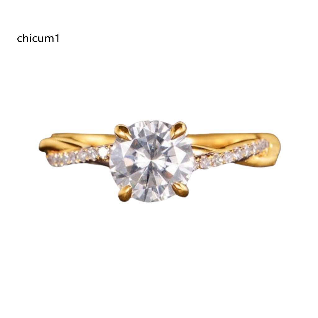 Nhẫn Đính Đá Toàn Diện Thanh Lịch Cho Nữ