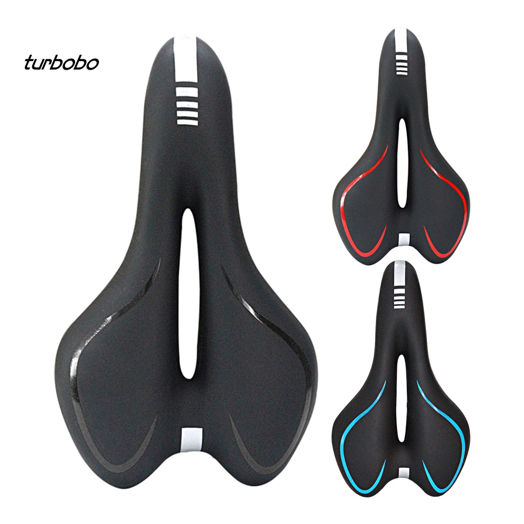 Yên Xe Đạp Kẻ Sọc Phản Quang Mềm Mại Co Giãn Thoáng Khí Chống Sốc Chống Nước