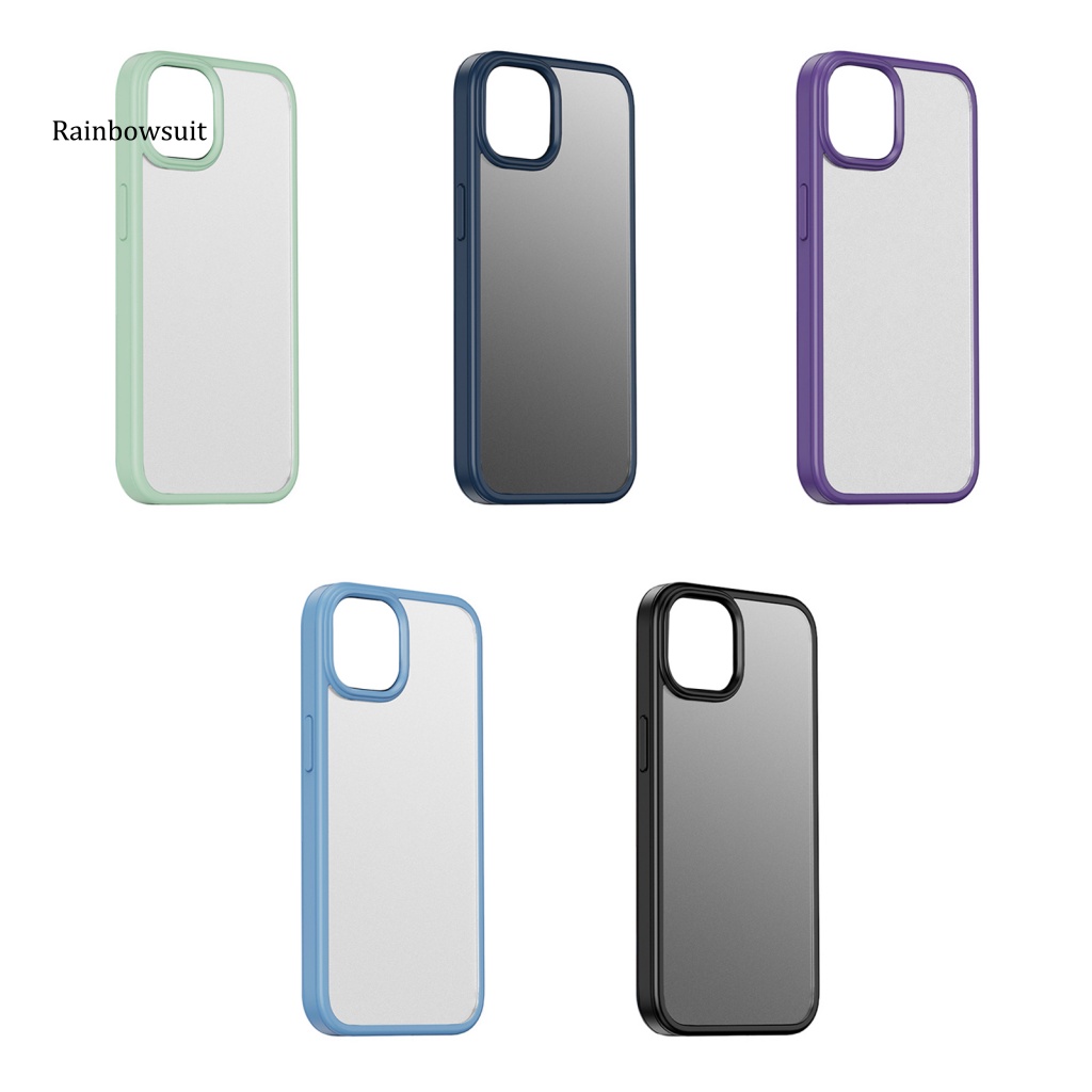 Ốp Điện Thoại Màu Trơn Chống Trầy Xước Chống Sốc Chống Bám Vân Tay Cho iPhone 14 Pro Plus Pro Max