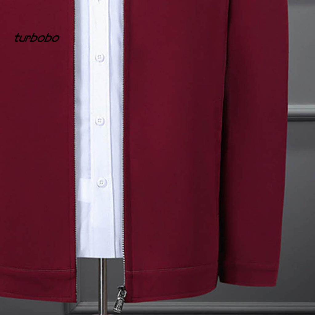 Áo Khoác Cổ Bẻ Dáng Rộng Màu Trơn Thời Trang Mùa Xuân Cho Nam