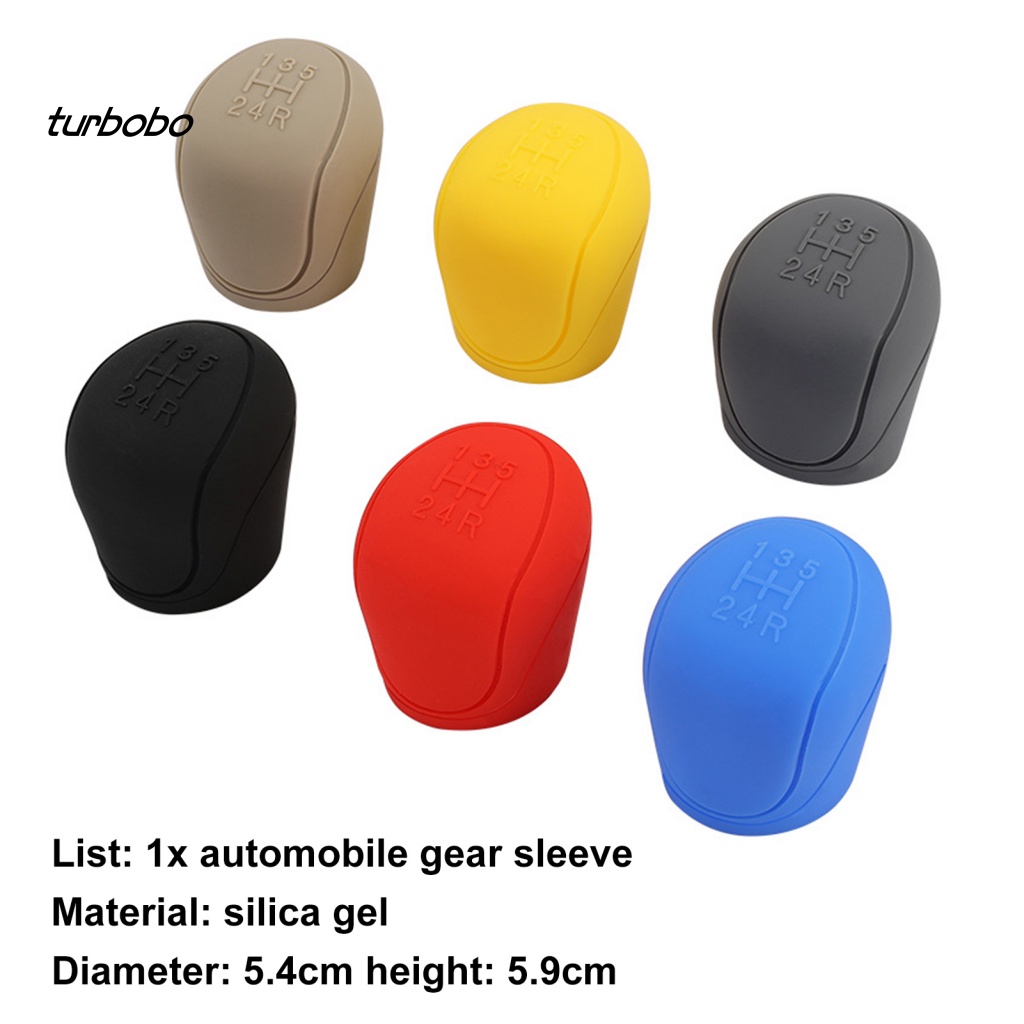 Vỏ Bọc Tay Nắm Cần Số Xe Hơi Bằng Silicon Chống Trượt Tiện Dụng