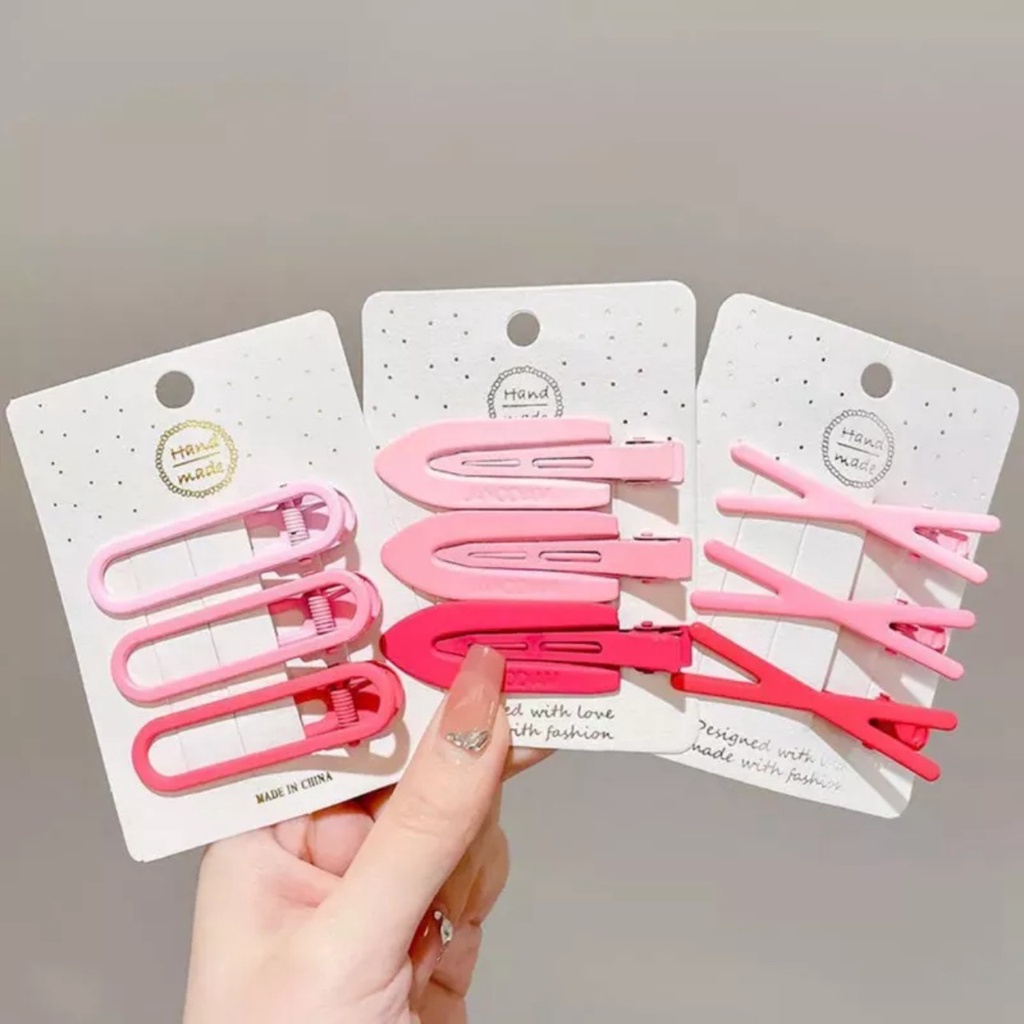 SÉT KẸP TÓC MÁI 19 CHI TIẾT HÌNH CÁ MẬP MÀU HỒNG DỄ THƯƠNG CHO BÉ GÁI