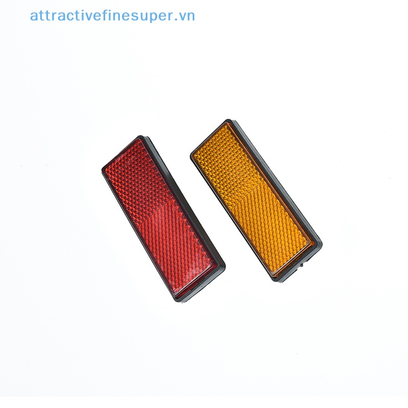 Afs Đèn Cảnh Báo An Toàn Gắn Đuôi Xe Đạp Bằng Nhựa Đèn Phản Quang Gắn Đuôi Xe Đạp Kèm Ốc Vít An Toàn Đèn Led Gắn Đuôi Xe Đạp Chất Lượng Cao