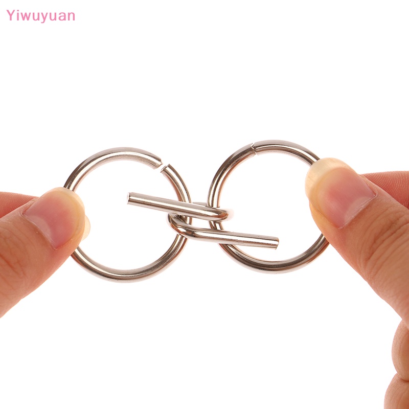 < Yiwuyuan > Bộ 8 Món Đồ Chơi Xếp Hình Tương Tác Giáo Dục Thông Minh Bằng Kim Loại Sáng Tạo Và Thiết Thực Cho Trẻ Em Và Người Lớn Mới