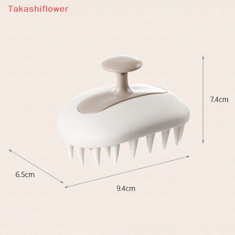 Lược Chải Tóc Mát Xa Da Đầu 2 Trong 1 Tiện Dụng Cho SPA / TakashiflowerV