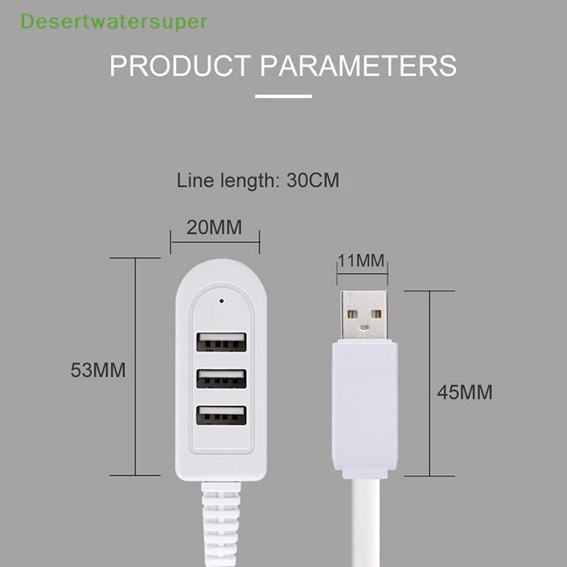 Bộ Chia 3 Cổng Usb 2.0 Tốc Độ Cao