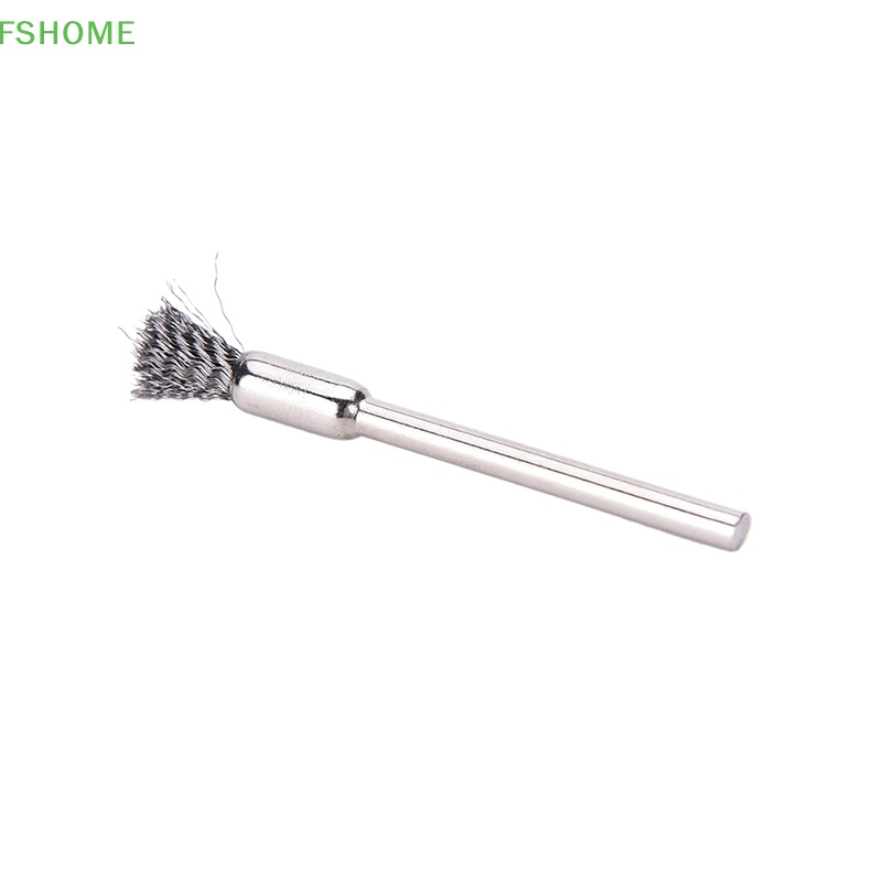 Set 10 Chổi Sợi Dây Mini Cho Máy Mài / Khoan 3x5mm