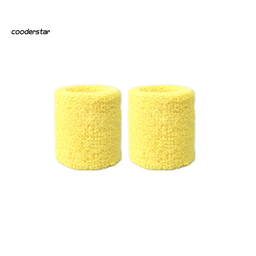 Bộ 2 Khăn Quấn Bảo Vệ Cổ Tay Thấm Hút Mồ Hôi Khi Chơi Thể Thao