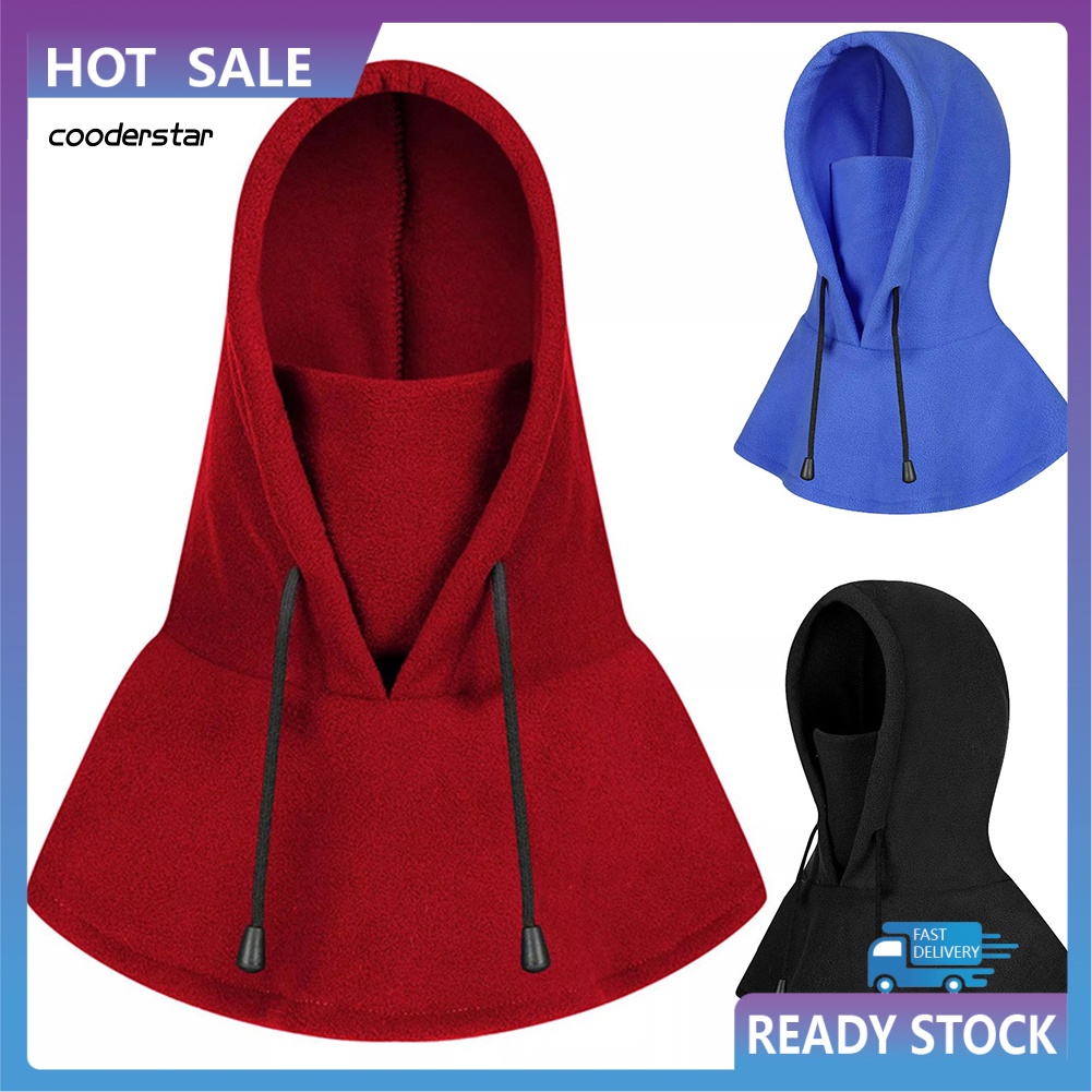 Mũ Trùm Đầu Chống Gió Giữ Ấm Màu Sắc Trơn Thời Trang Mùa Đông