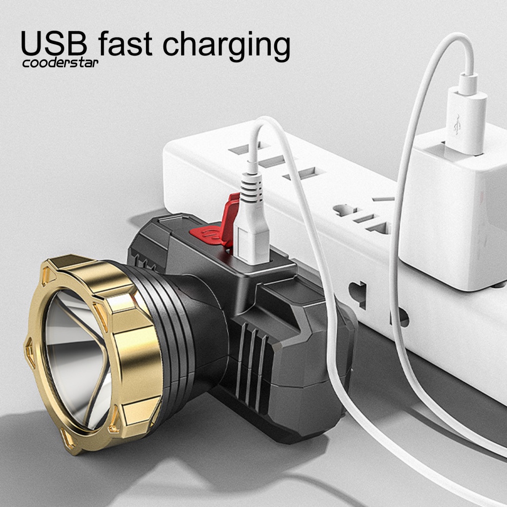 Đèn Pha LED Mini Chống Thấm Nước IPX6 Công Suất Cao Sạc Lại Được Tiện Dụng