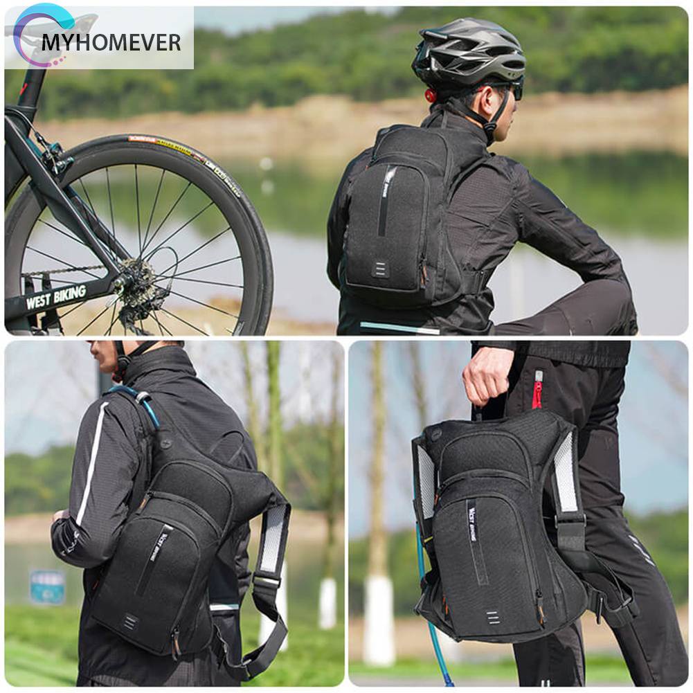 Túi Xe Đạp Leo Núi Dung Tích Lớn 10L Màu Đen Siêu Nhẹ Tiện Dụng