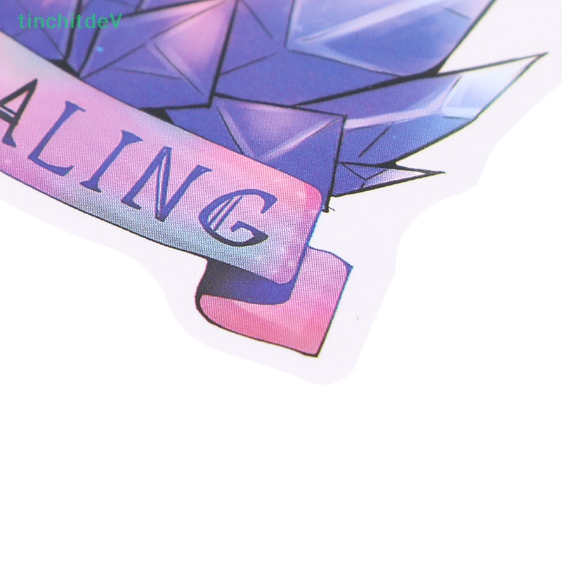 Set 50 Miếng Dán Pha Lê May Mắn Nhiều Màu Trang Trí Đàn Guitar / Laptop / Điện Thoại