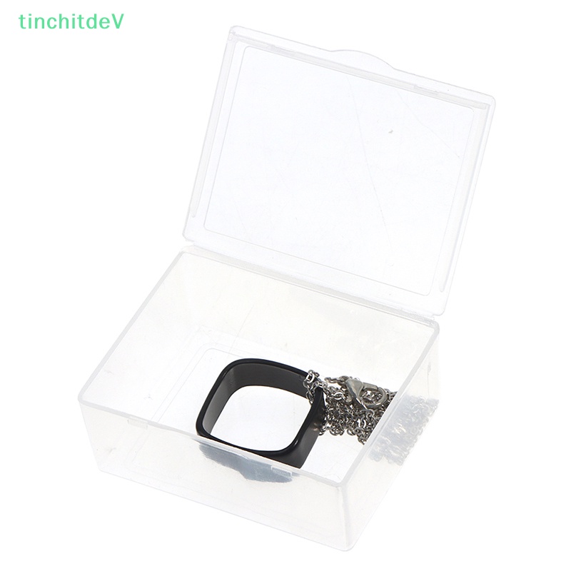[TinchitdeV] Nhẫn Ảo Thuật Màu Đen Hình Tròn / Vuông Quang Học [Mới]