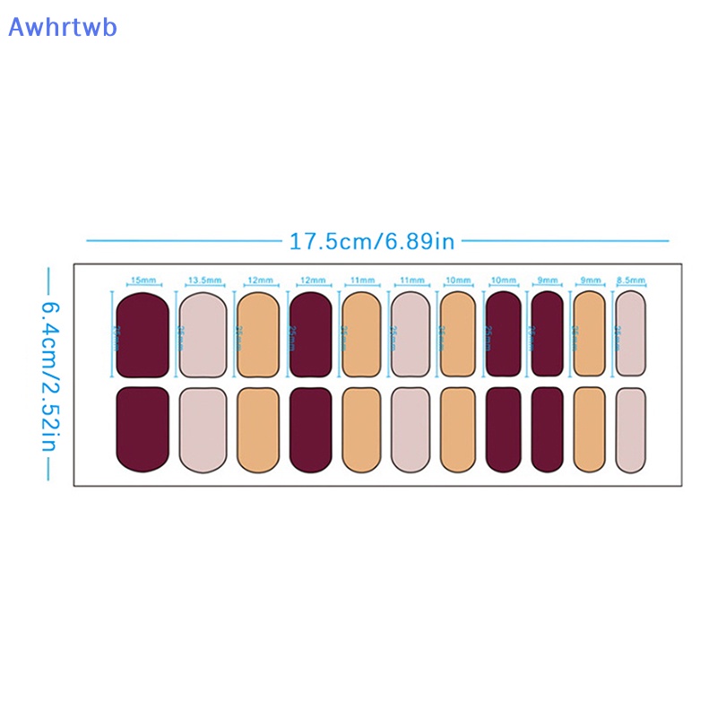 Miếng Dán Móng Tay Đính Kim Cương Giả Màu Xanh Dương Thời Trang Diy Mới