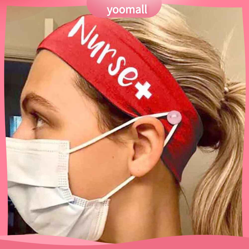 Băng Đô Cài Tóc Co Giãn Mềm Mại Hỗ Trợ Tập Yoga / Chạy Bộ