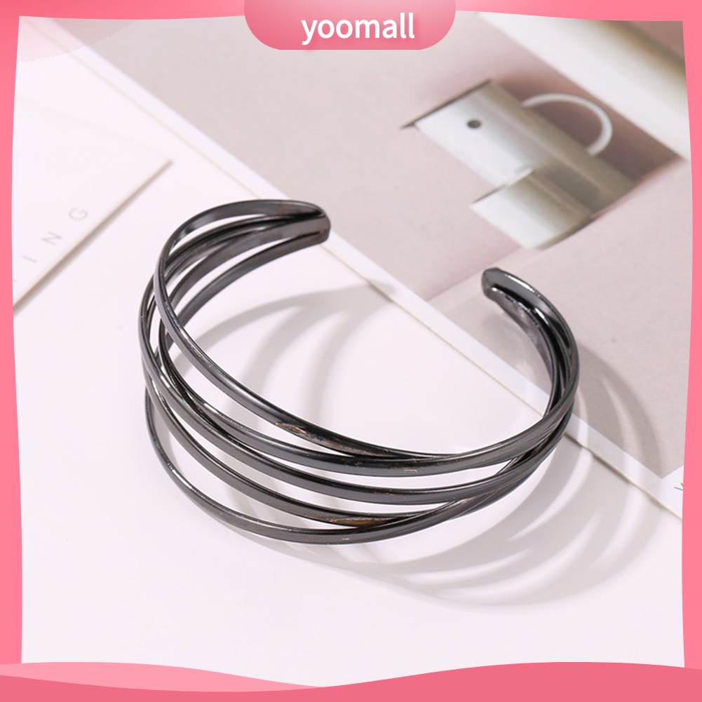 Vòng Tay Nhiều Lớp Dạng Hở Hình Thánh Giá Thời Trang Cho Nữ