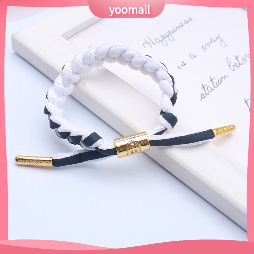 Vòng Tay Dây Bện Phản Quang Điều Chỉnh Được Thời Trang