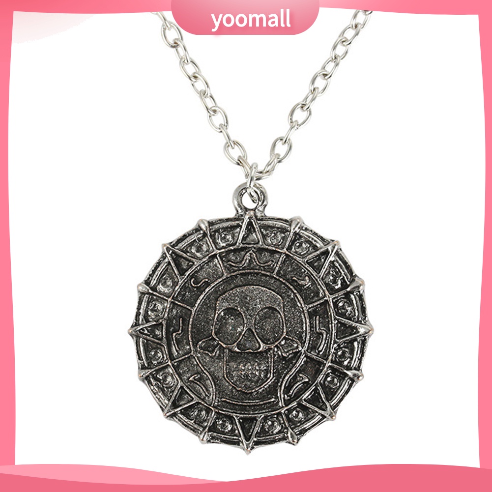 Vòng cổ Mặt Đầu Lâu Cướp Biển Caribbean Sáng Tạo