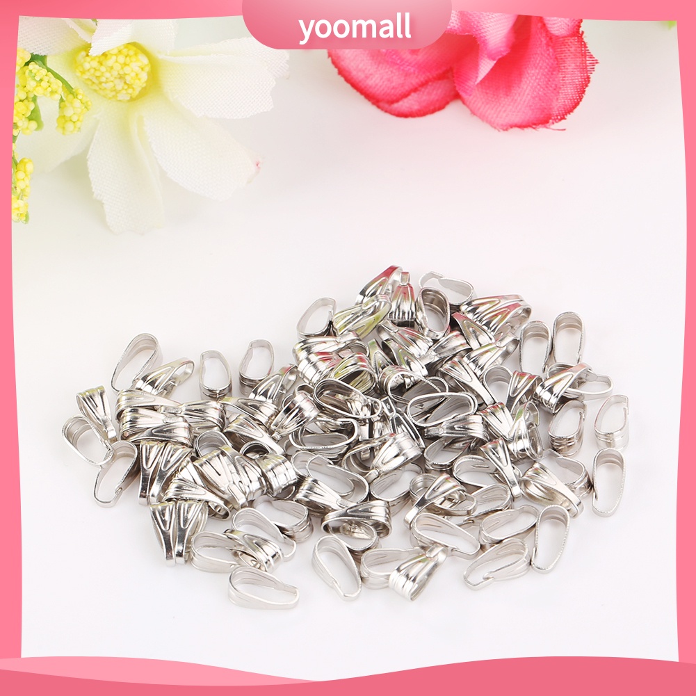 Bộ 100 Móc Cài Dùng Làm Trang Sức DIY