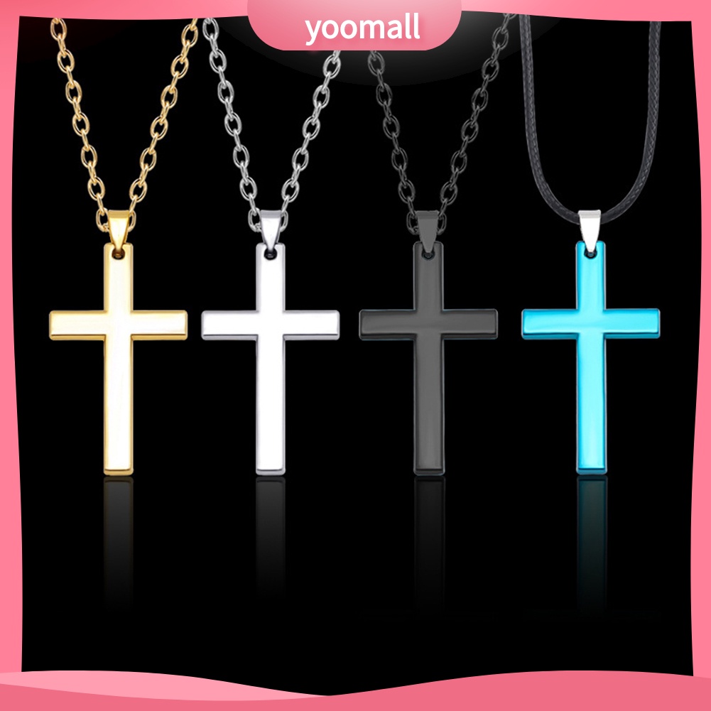 Vòng cổ Mặt Thánh Giá Thời Trang Cho Nam