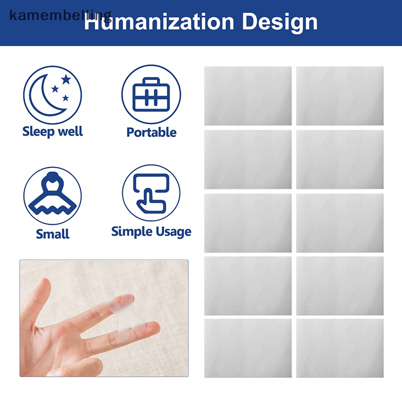 Túi 120 Miếng Dán Miệng Chống Ngáy Khi Ngủ Tiện Dụng