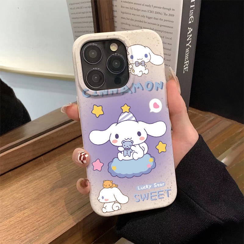 Ốp Điện Thoại Mềm Chống Sốc In Hình Chú Chó Cinnamon Cho Iphone 8 11 14 Pro Plus 7 1213 max