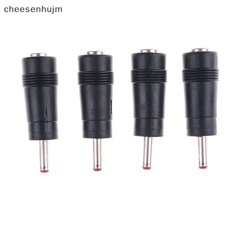 Set 4 Đầu Nối Chuyển Đổi Nguồn Điện DC 3.5x1.35mm Male Sang 5.5x2.1mm Female