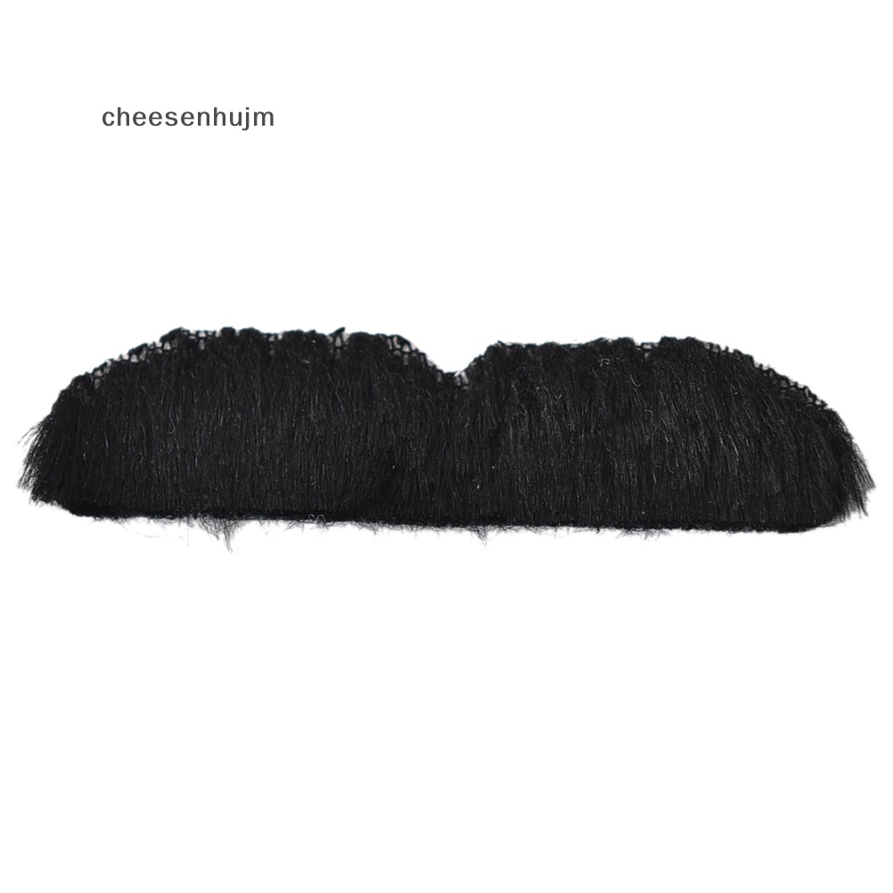 Bộ 12 Ria Mép Giả Màu Đen Hóa Trang Halloween Vui Nhộn Cho Nam