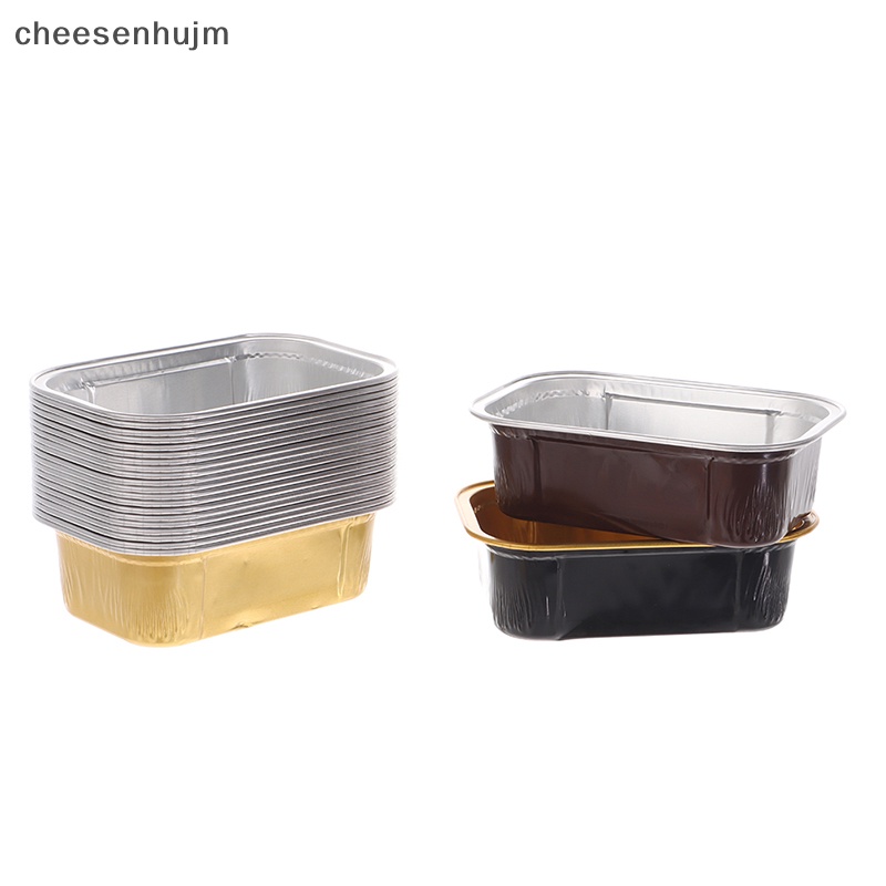 Set 10 Hộp Lá Nhôm Chịu Nhiệt Hình Chữ Nhật 168ML 168ML