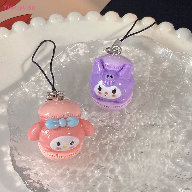 < Yiwuyuan > Sanrio Anime My Melody Móc Khóa Điện Thoại Dễ Thương Trang Trí Túi Xách Nữ Tính