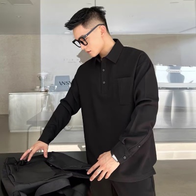 Áo Sơ Mi Nam Tay Dài Dáng Rộng Phong Cách Doanh Nhân Thời Trang Xuân Thu Mới 2023