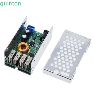 Mô đun hạ áp 4 cổng usb 9v 12v 24v 36v sang 5v 5a 4 cổng sạc điện thoại