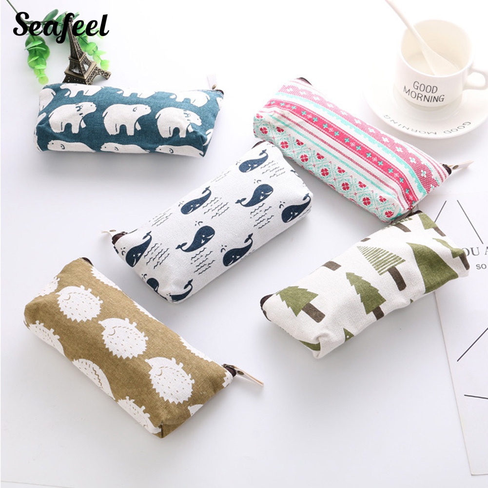 Bóp Viết In Hình Cá Voi Dễ Thương Cho Bé