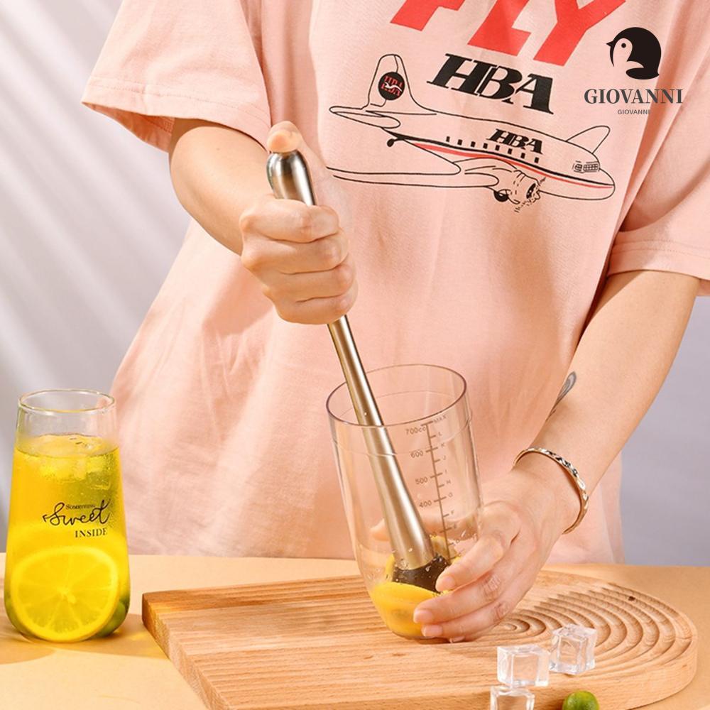 Dụng Cụ Pha Chế Cocktail Bằng Thép Không Gỉ Tiện Dụng