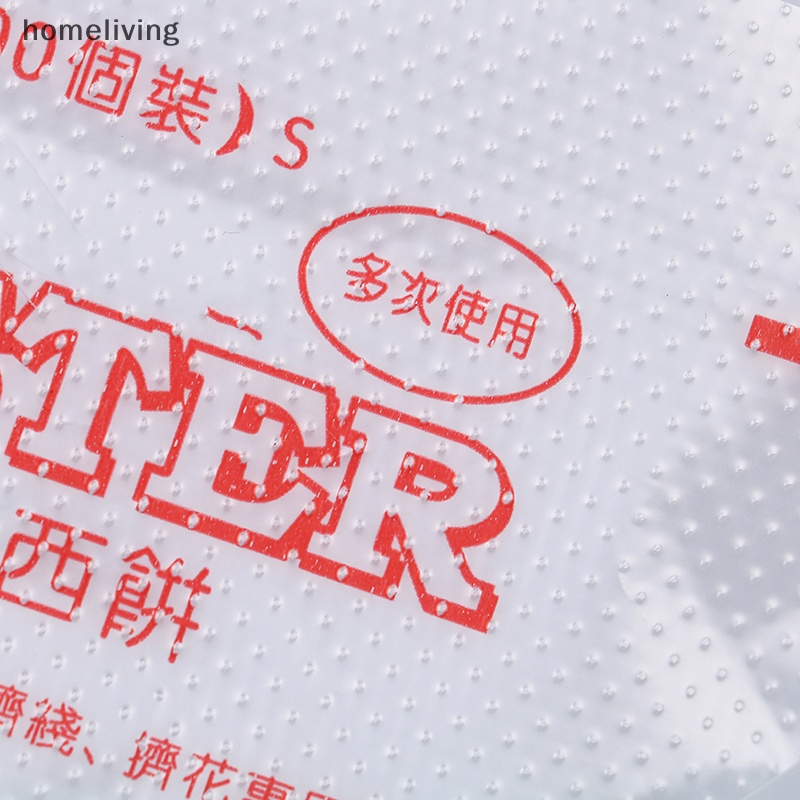 50 / 100 Túi Để Thắt Kem Trang Trí Bánh Dùng Một Lần Tiện Dụng