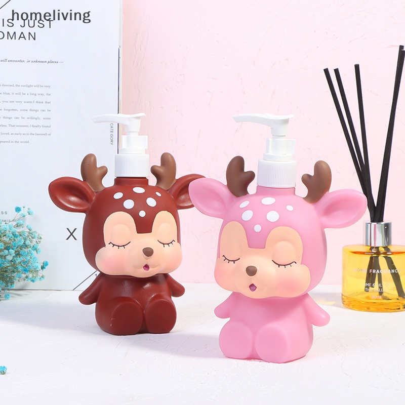 Bình Đựng Xà Phòng Dạng Lỏng Kiểu Hoạt Hình Dễ Thương Tiện Dụng