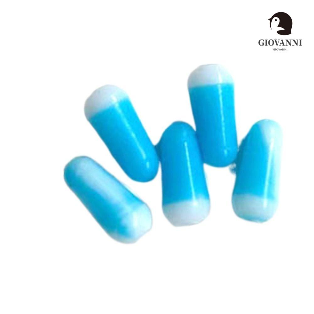 Dụng Cụ Chặn Dây Câu Cá Bằng Cao Su Silica Gel Hình Oval Chống Rối Không Làm Đau