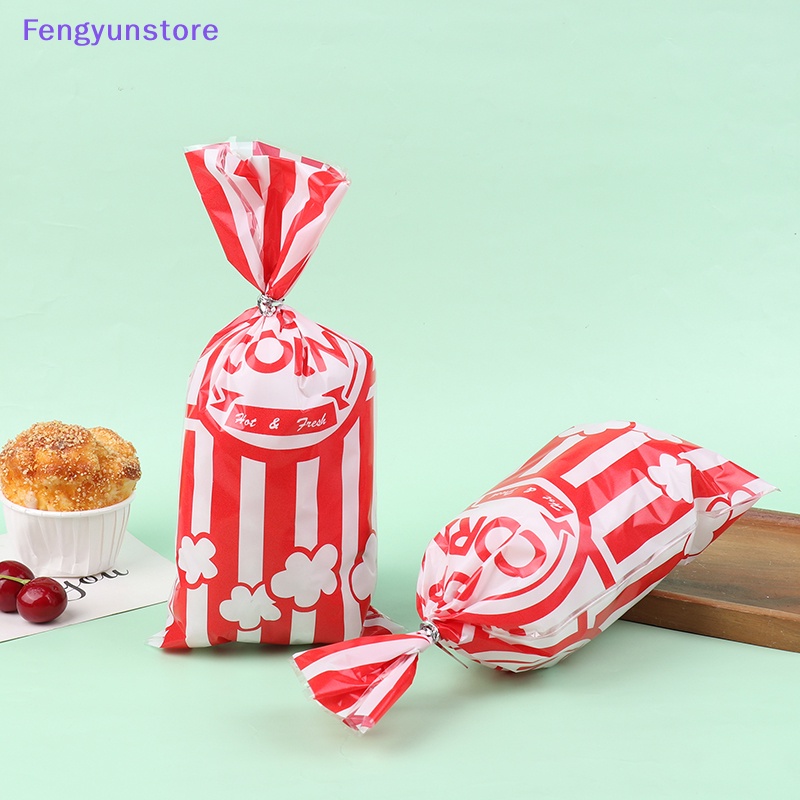 Set 50 Túi Nhựa Đựng Bánh Mì / Bắp Rang Bơ Tiện Dụng