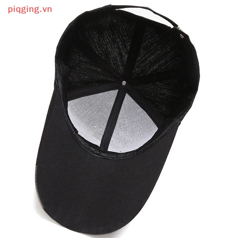 Piqging Mũ Lưỡi Trai Thêu Chữ Phong Cách Hiphop Cho Nam Và Nữ vn