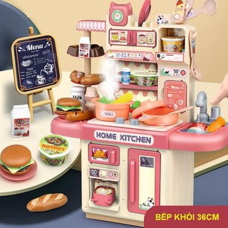 Bộ đồ chơi nhà bếp cho bé nấu được - đồ chơi nhà bếp đứng dream kitchen 33 món