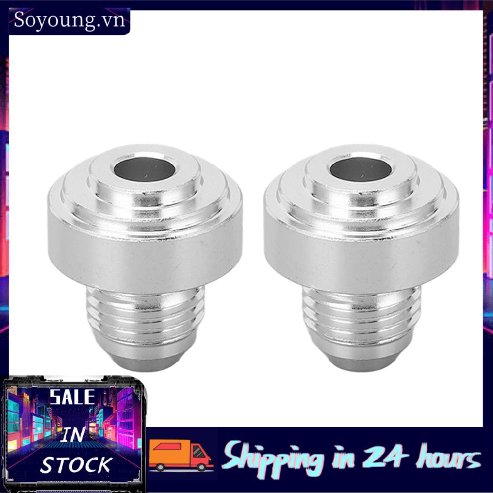 Soyoung Male Thread Fitting Billet CNC Machined 1/2in for Replacement