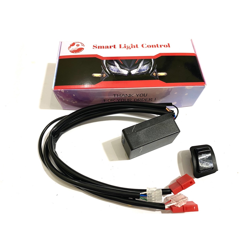 Mạch Tắt Đèn kèm công tắc Passing dành cho các dòng xe honda đời mới Ware,SH,Winner X,Lead,AirBlade,Vision, RSX..V.V