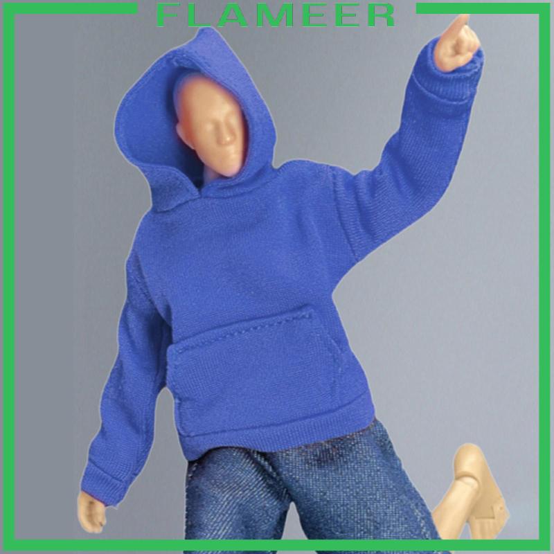 Áo Khoác Hoodie Thời Trang Cho Búp Bê Nữ 6inch Tỉ Lệ 1 / 12