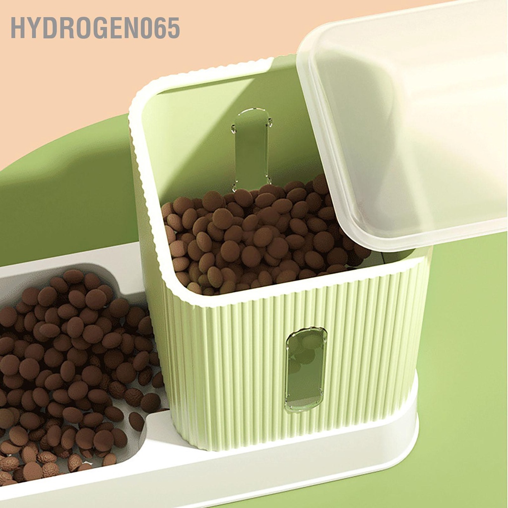 Hydrogen065 Trọng lực Bộ nạp và nước cho thú cưng Có thể tháo rời hoàn toàn kèm theo cấp chó tự động 3.5L