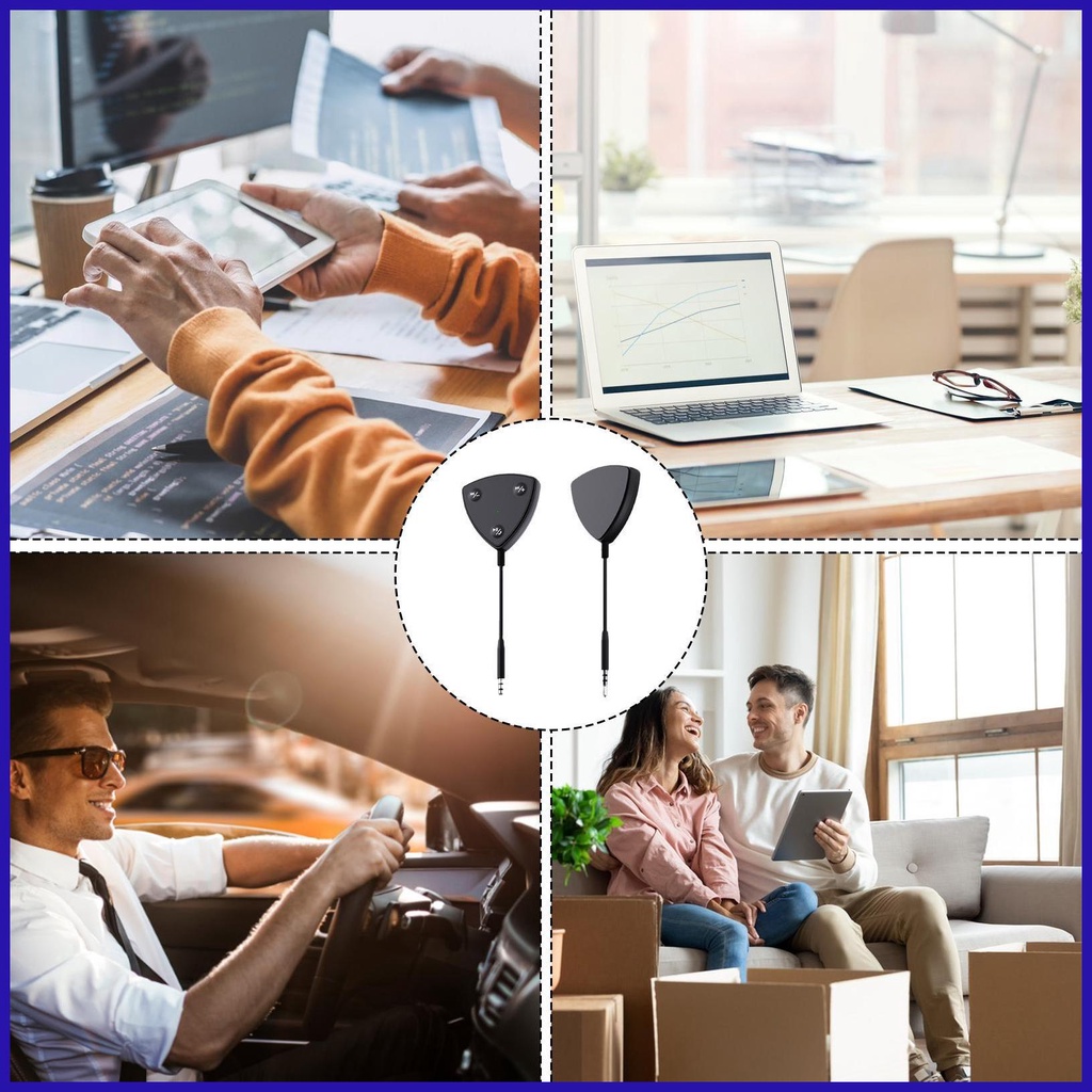 Bộ Chuyển Đổi Đài FM Không Dây Rảnh Tay Cho Xe Hơi