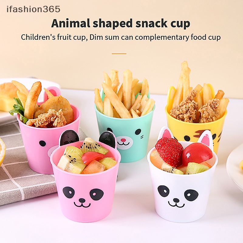 1 Cốc Đựng Khoai Tây Chiên / Thức Ăn Vặt Kiểu Pháp Thời Trang ifashion365